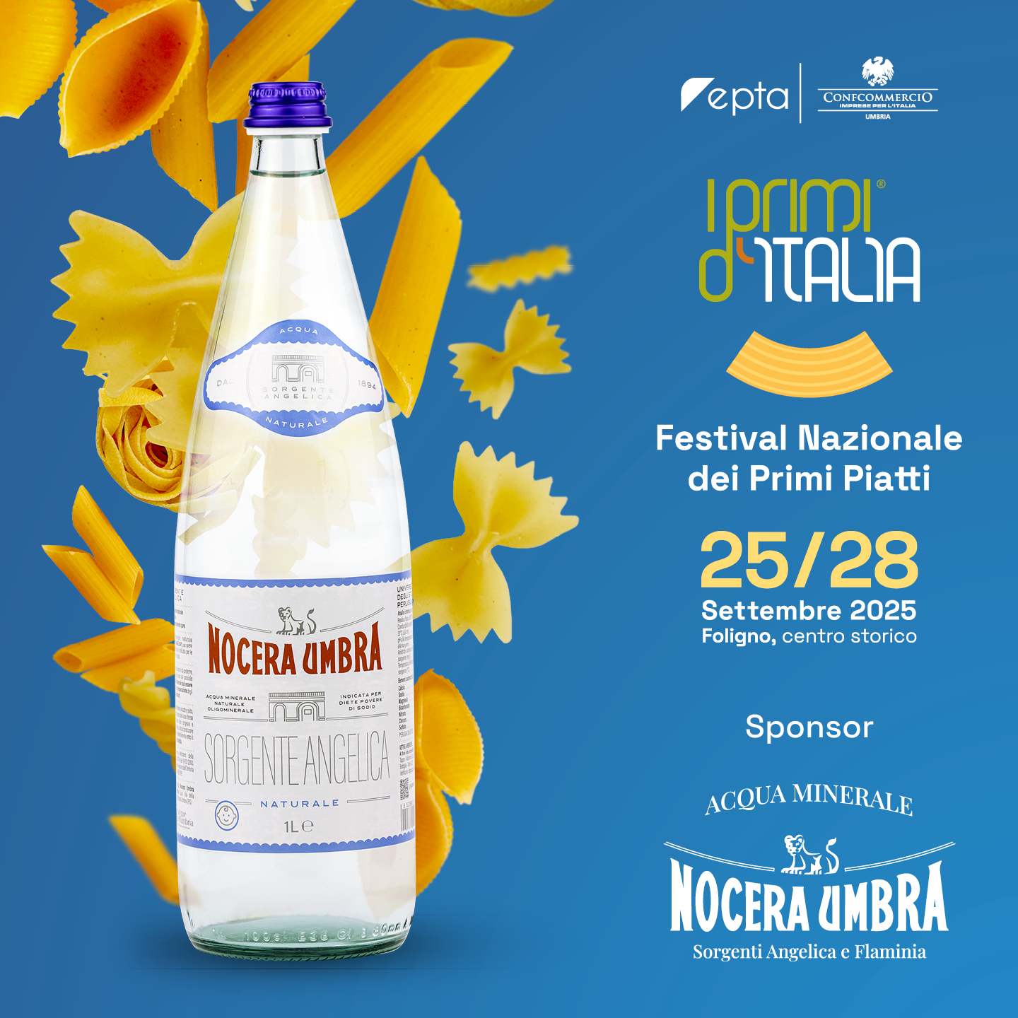 Immagine di Acqua Nocera Umbra sponsor ufficiale de “I Primi d’Italia” a Foligno